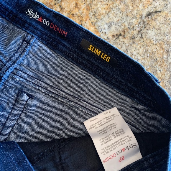 Style & Co Denim Jeans Slim Leg - Picture 7 of 7